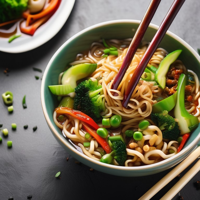 Vegan Ramen Stir Fry