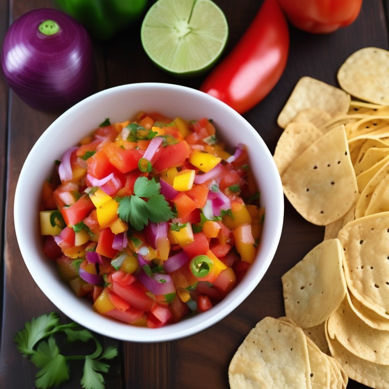 Zesty Bell Pepper Salsa