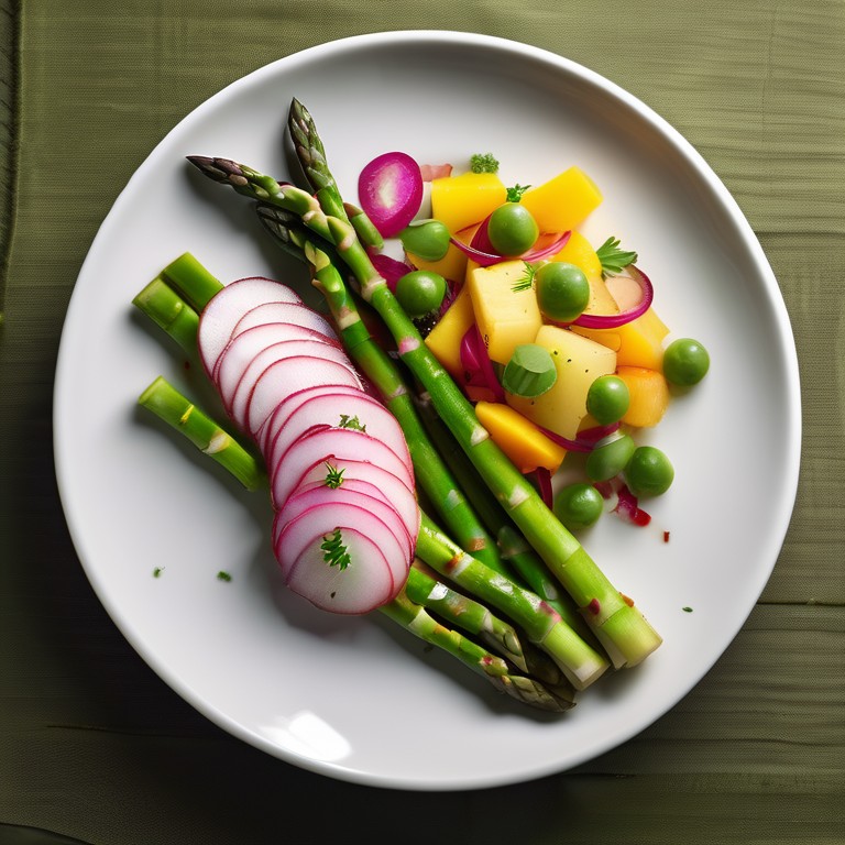 Saisonales Vegan 3-Gänge-Menü im Mai