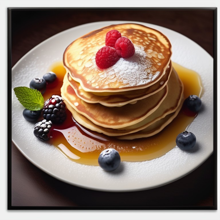 Klassische Pfannkuchen