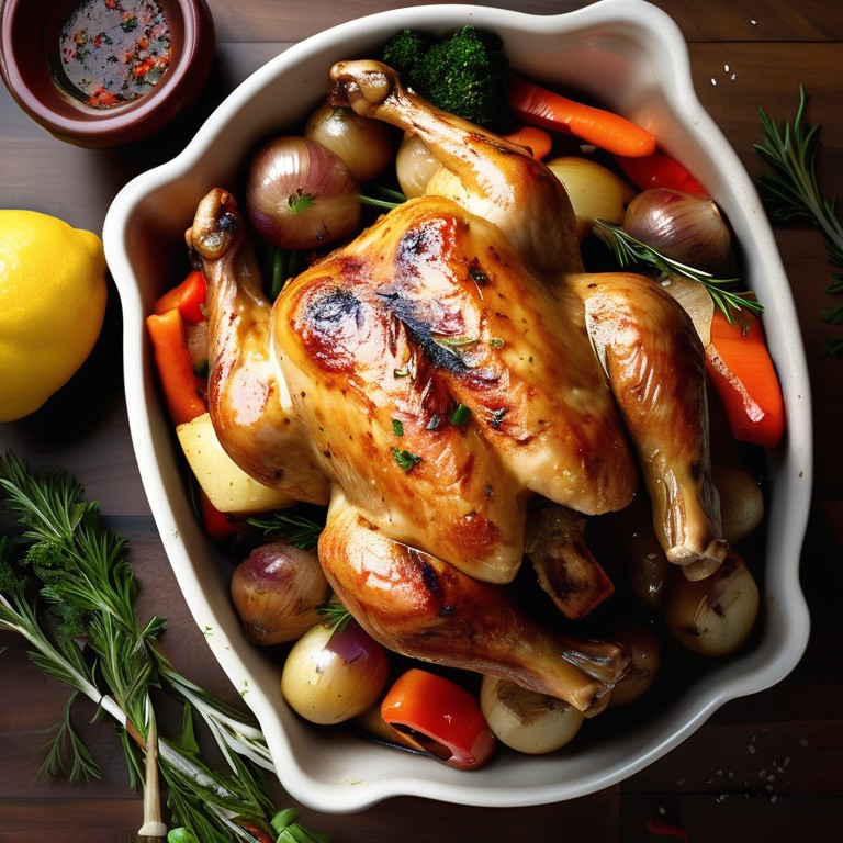 Курица в духовке