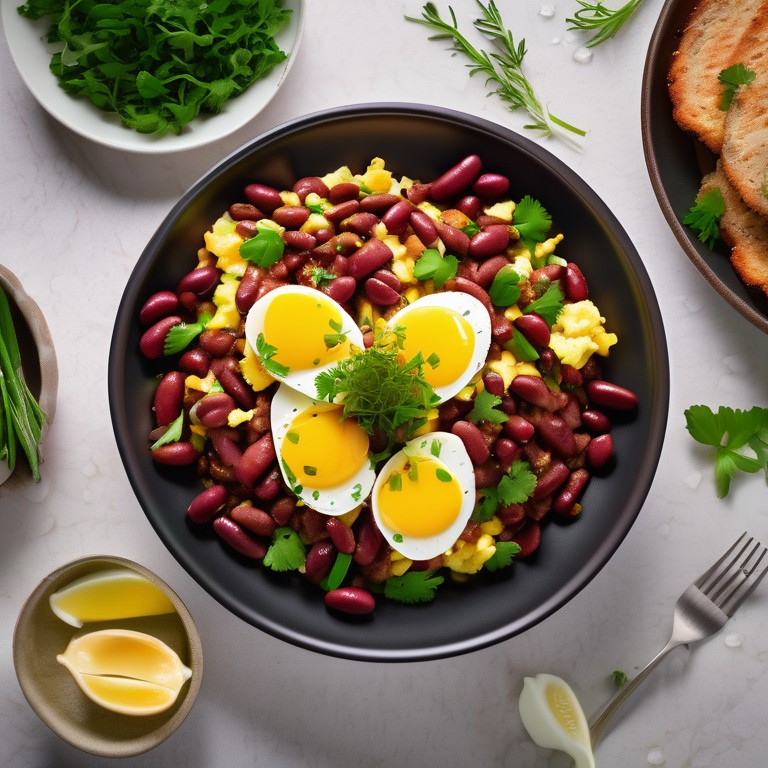 Red Bean and Egg Stir-Fry