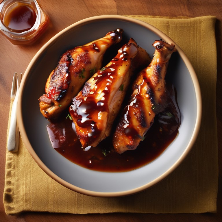 Aiguillette de poulet barbecue fumé