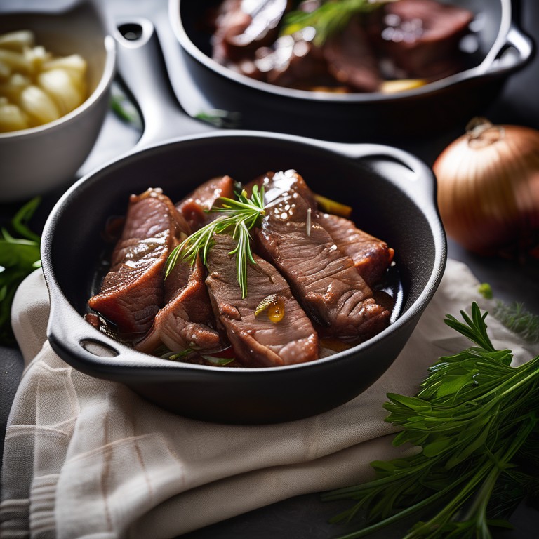 Savory Caramelized Beef with Onions