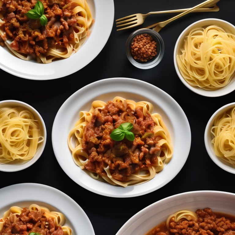 Nudeln mit Hackfleisch