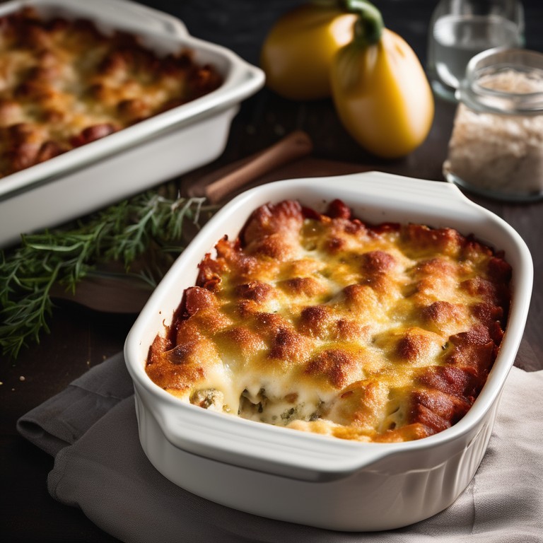 Chicorée-Salsiccia-Gratin mit Parmesan-Käsekruste - Mr. Cook