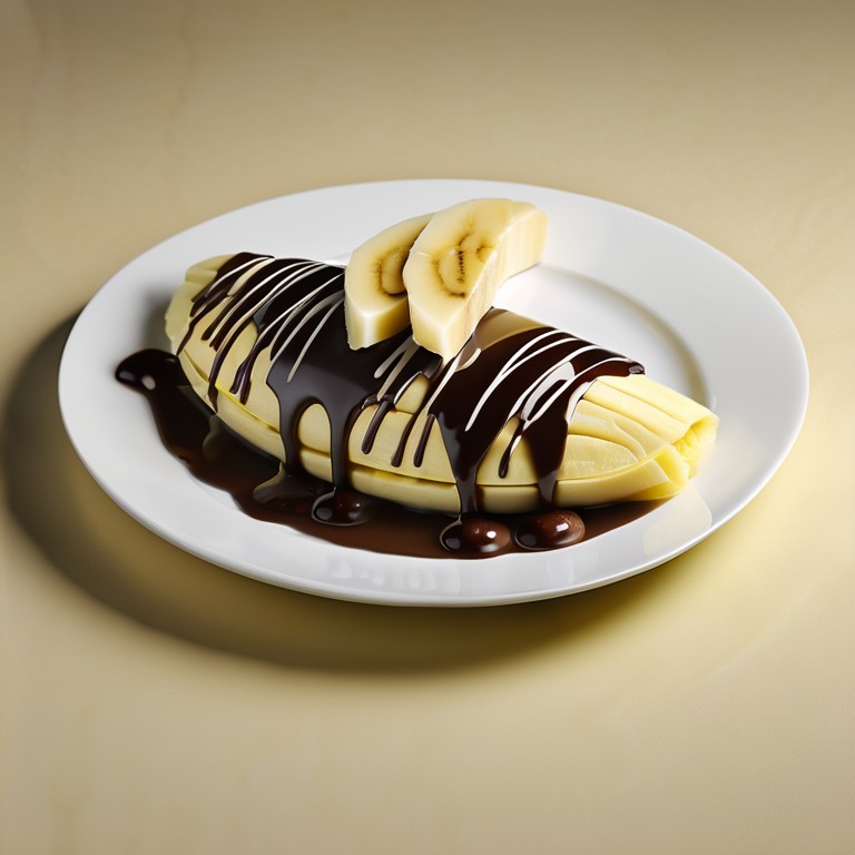 Banane-Schokoladen-Omelett - Mr. Cook