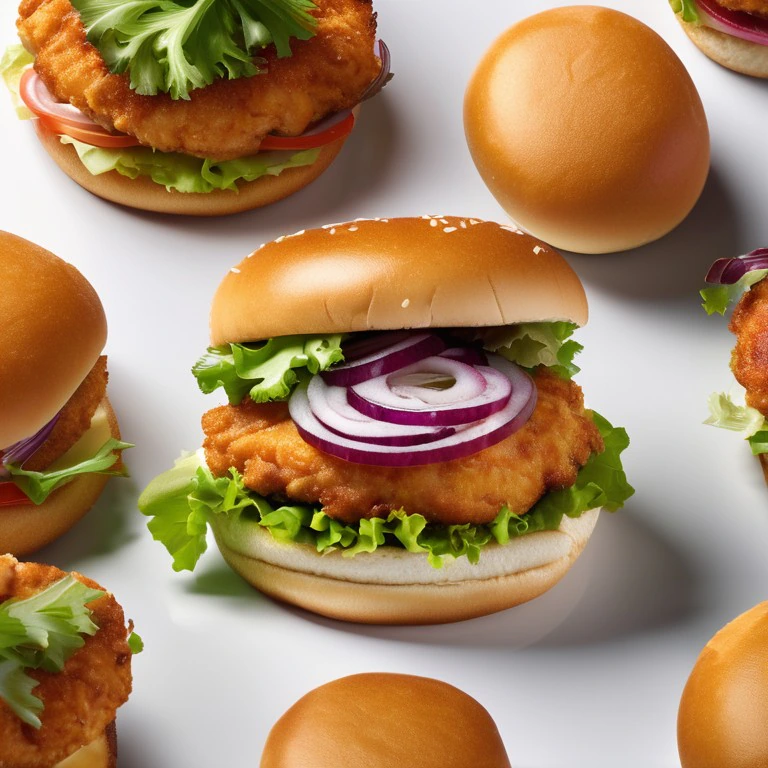 Burger au Poulet