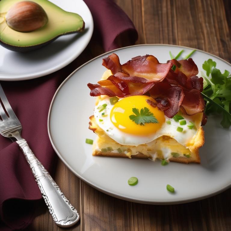 Cheesy Bacon Breakfast Bake