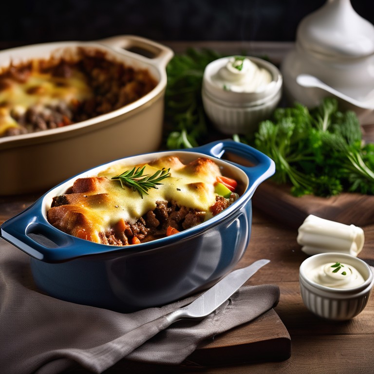 Creamy Beef and Vegetable Casserole