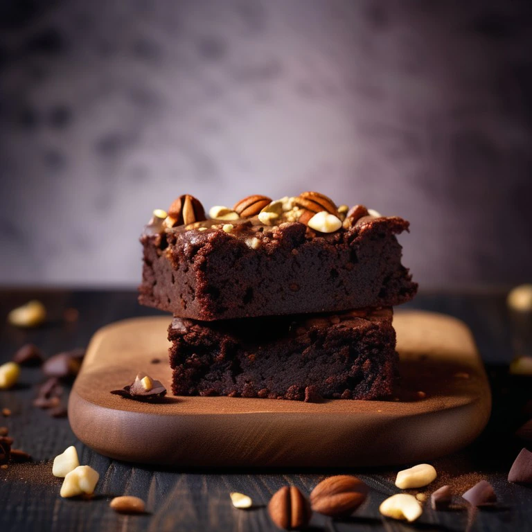 Brownie de Chocolate e Nozes Zero Açúcar