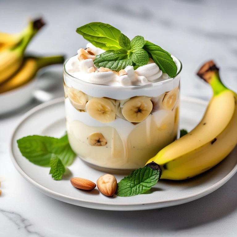 Pudim de Banana Zero Açúcar