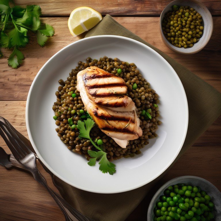 Filet de Poulet aux Lentilles