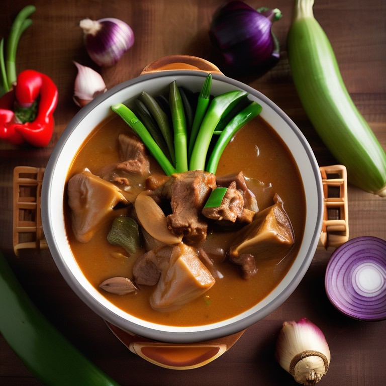 Traditional Filipino Kare-Kare
