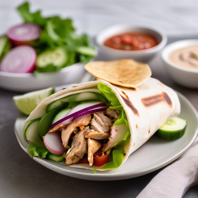 Extra Spicy Chicken Shawarma