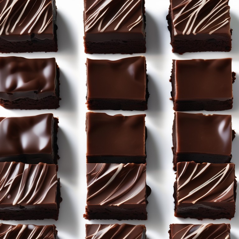 No-Bake Chocolate Brownies