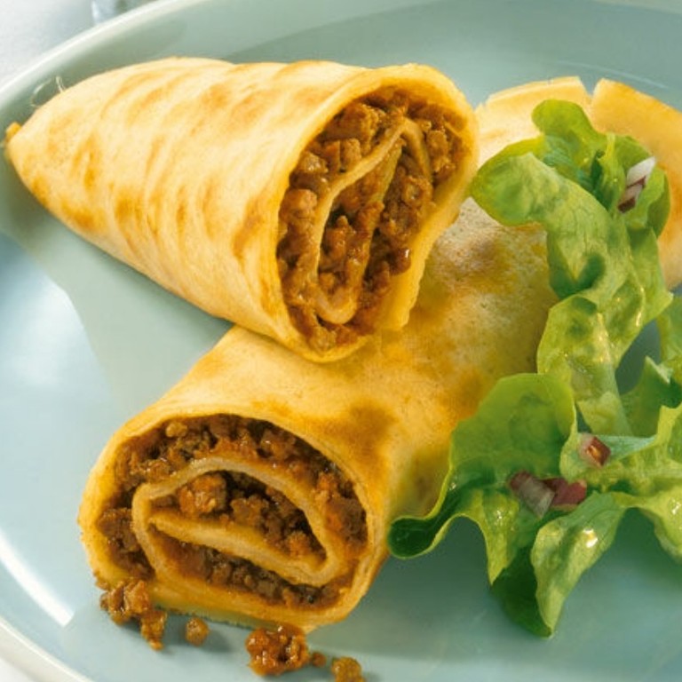 Gefüllte Pfannkuchen