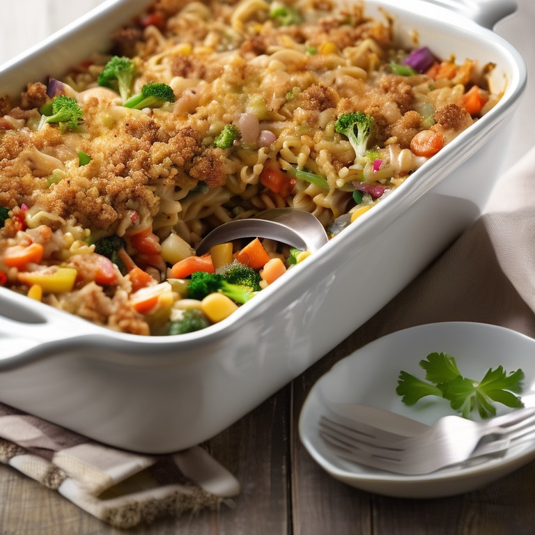 Savory Noodle and Vegetable Casserole