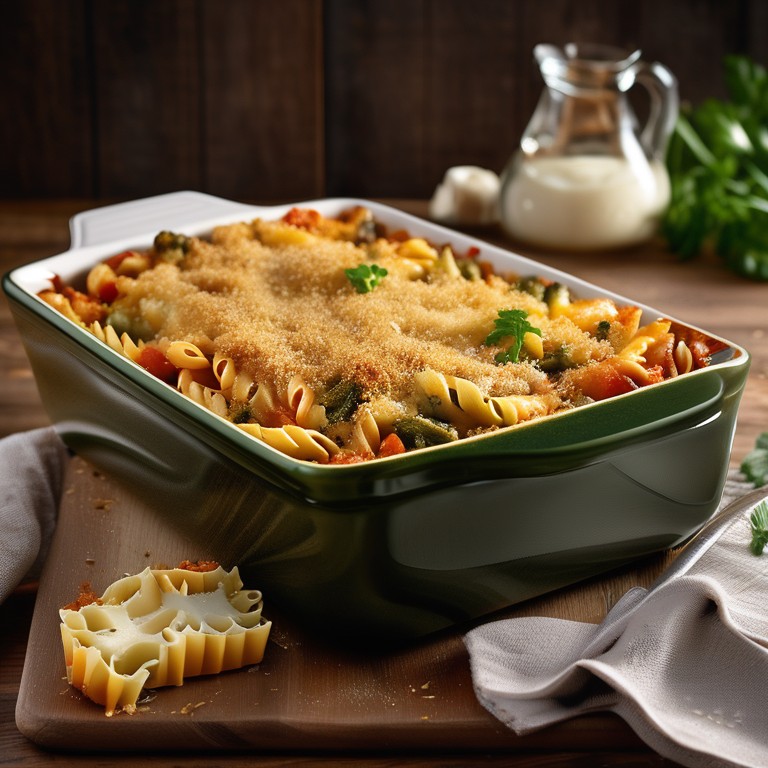 Cheesy Veggie Pasta Bake