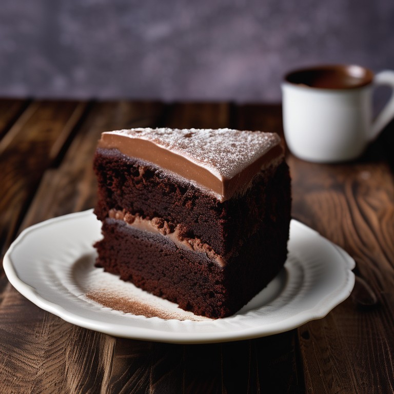 Decadent Sugar-Free Chocolate Cake with Condensed Milk