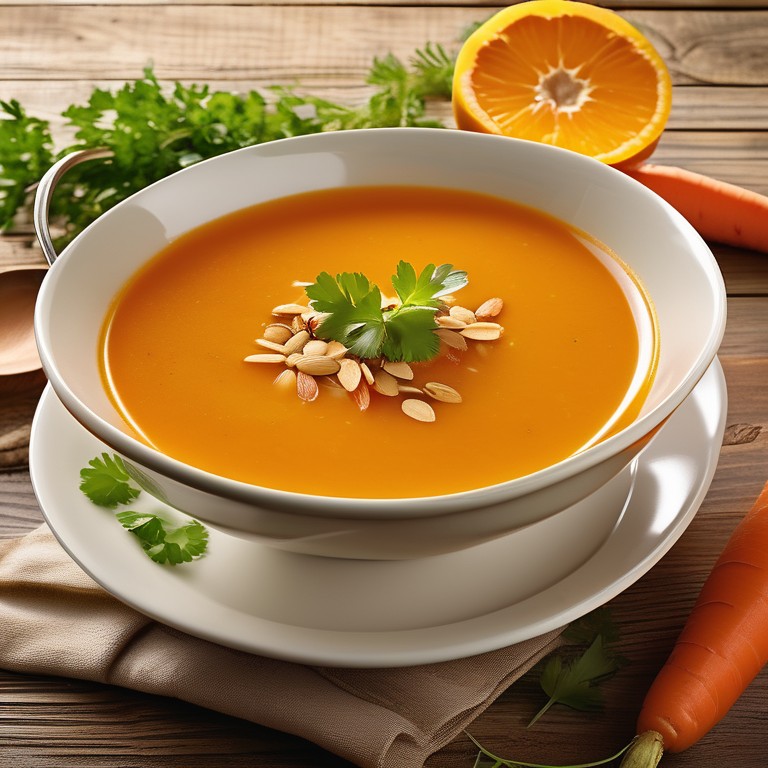 Karotten-Orangen-Suppe