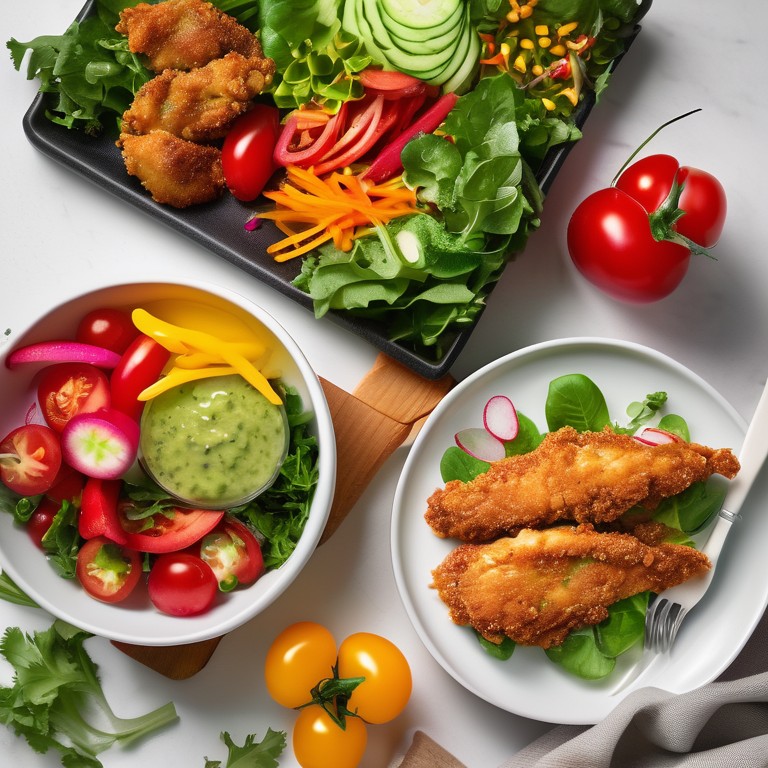 Lia´s Backhendelsalat