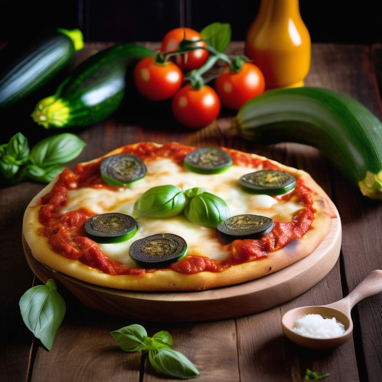 Zucchini-Pizza