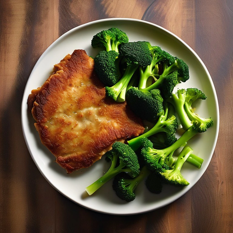 Lia´s Putenschnitzel mit Broccoli 