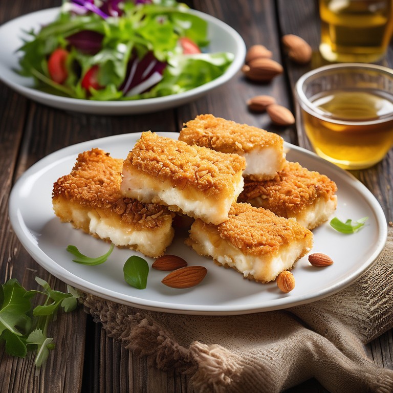 Lia´s Gebackener Feta in Mandelkruste