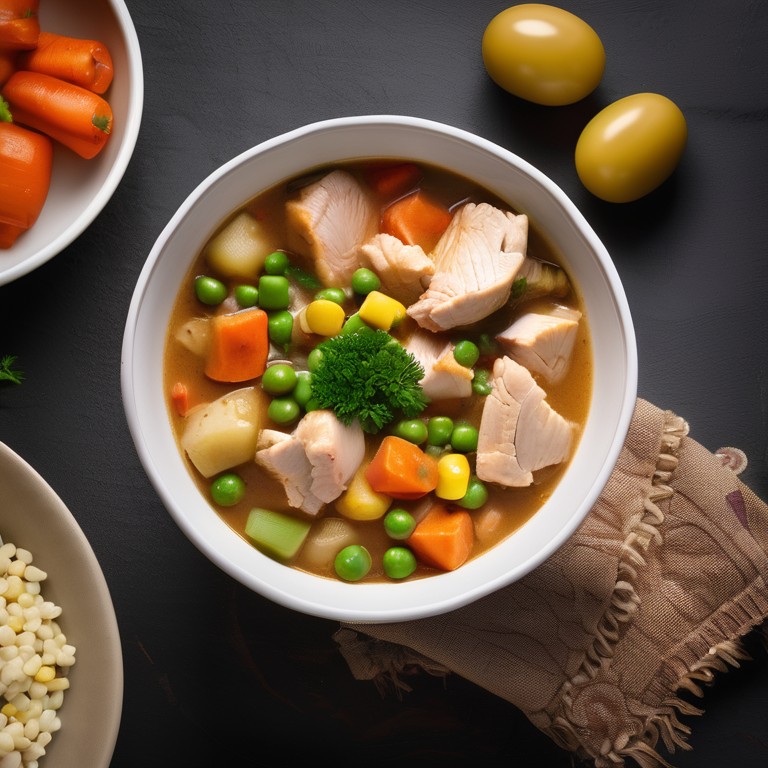 Ragoût de Poulet avec Légumes