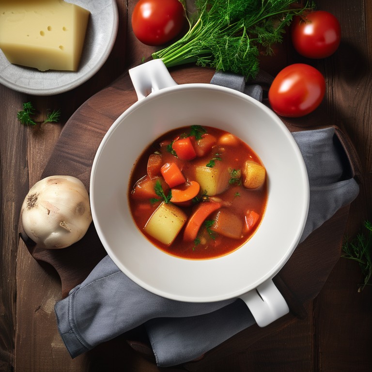 Ragoût de Pommes de Terre aux Carottes et Tomates