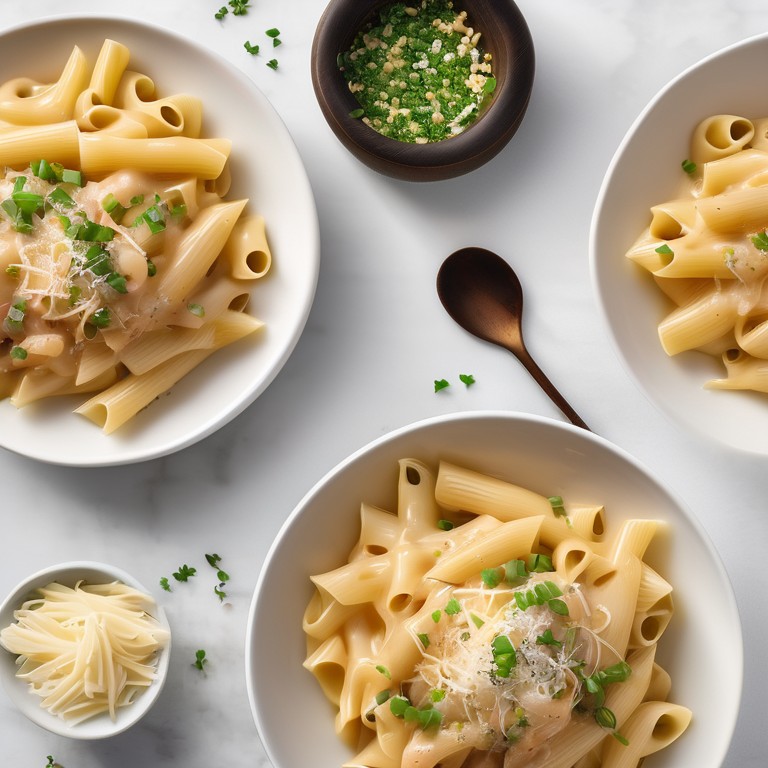 Easy Cheesy Pasta Lunch