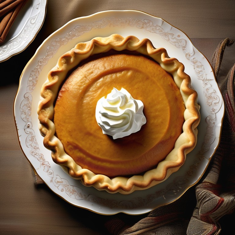 Pumpkin Cream Cheese Pie