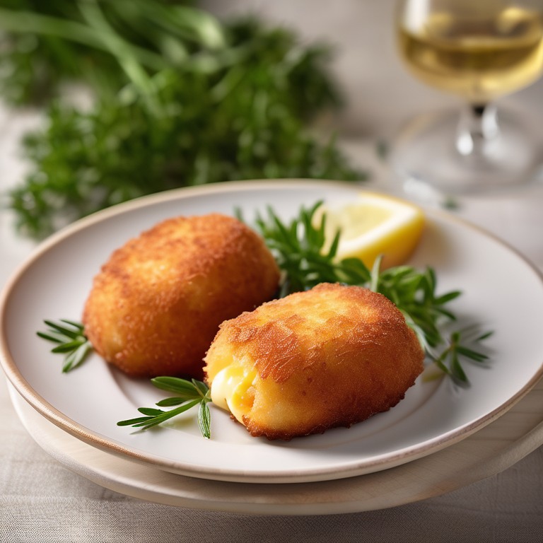 Croquettes au Fromage et Jambon