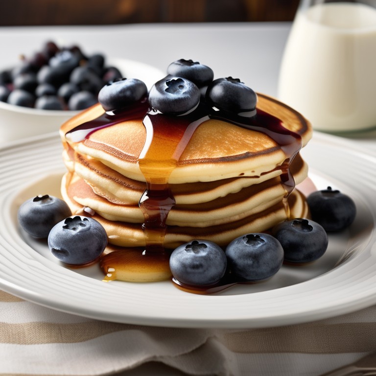 Fluffy Pancakes with Pancake Mix