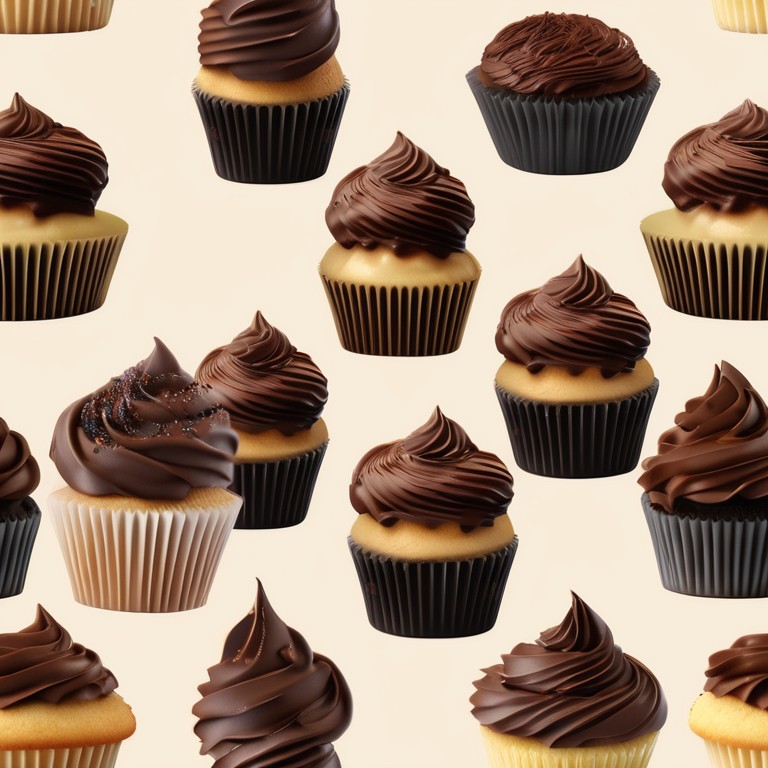 Vanilla Bean Cupcakes with Chocolate Frosting (Copy)