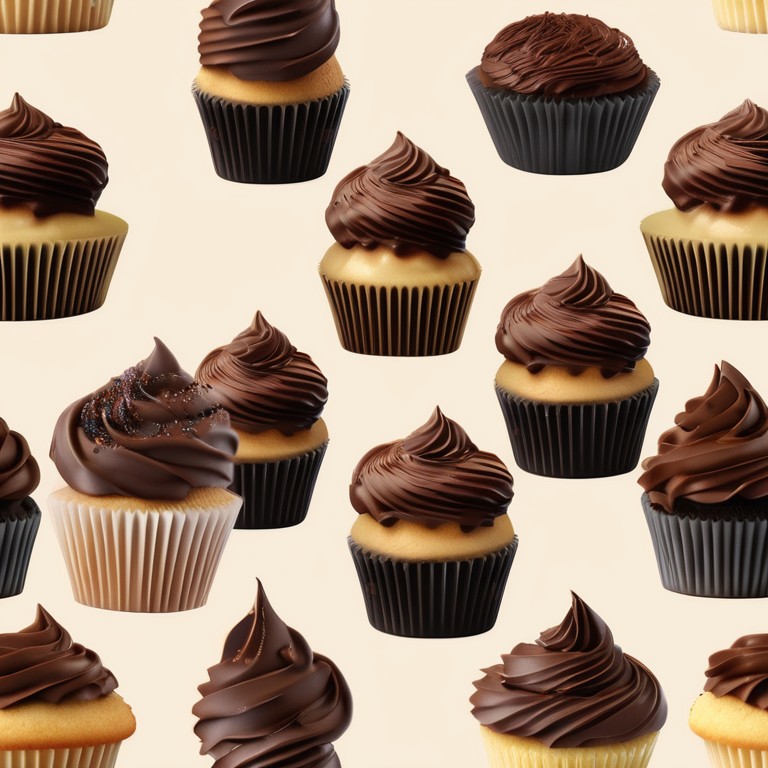 Vanilla Bean Cupcakes with Chocolate Frosting