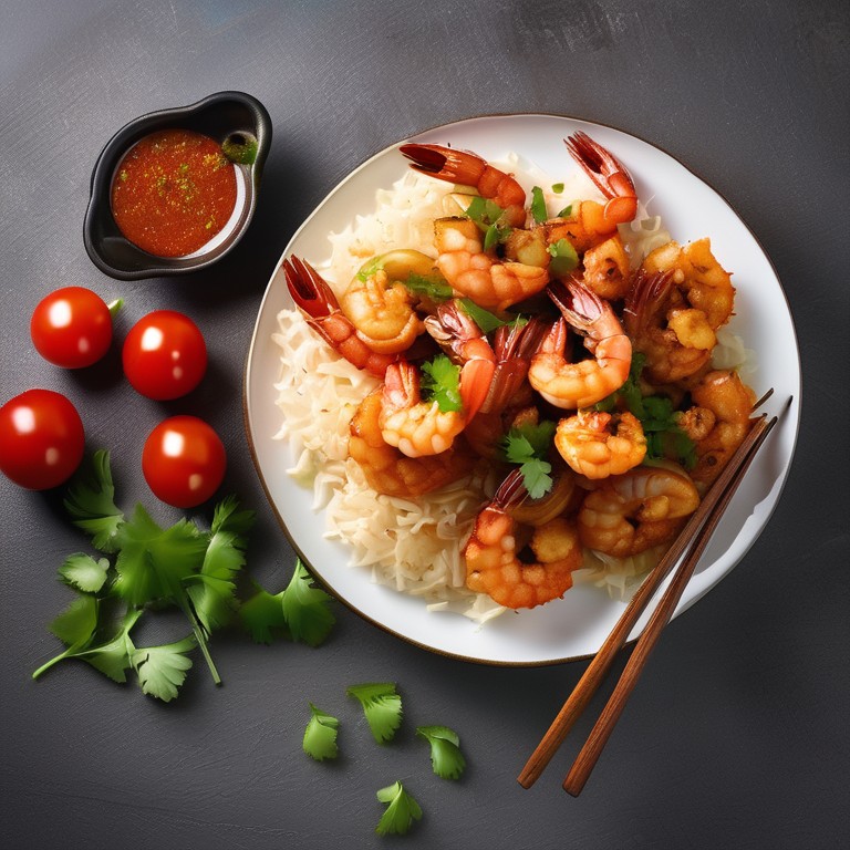 Crispy Prawn Pepper Fry