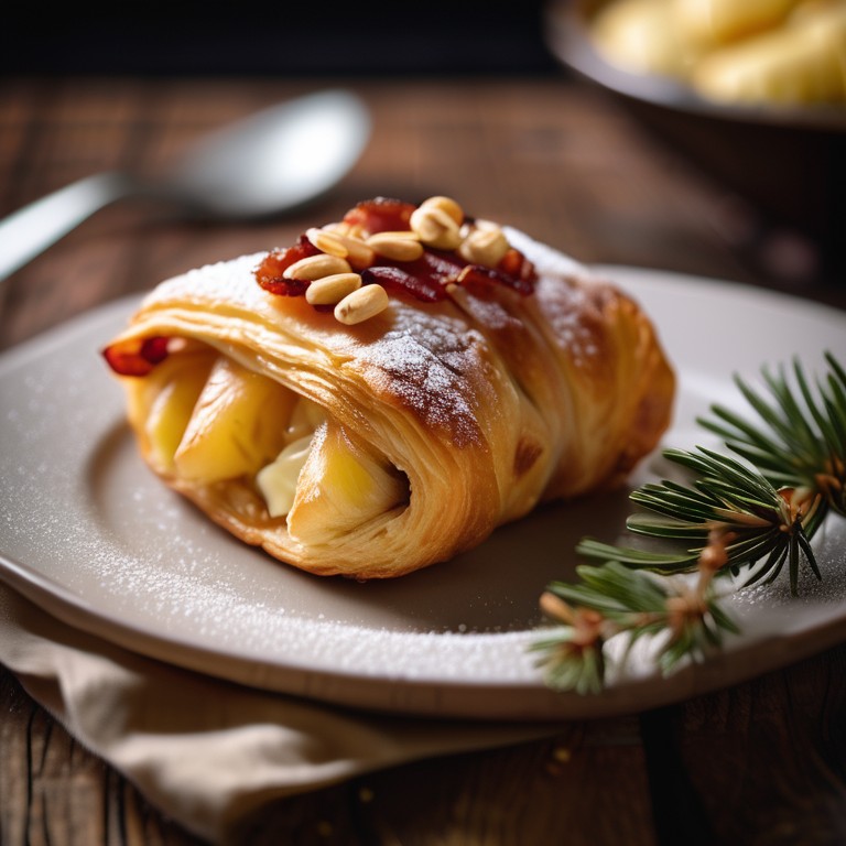 Pineapple Puff Pastry Delight