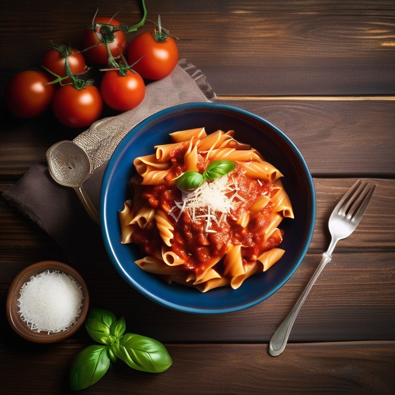 Итальянские Макароны в Помидорном Соусе