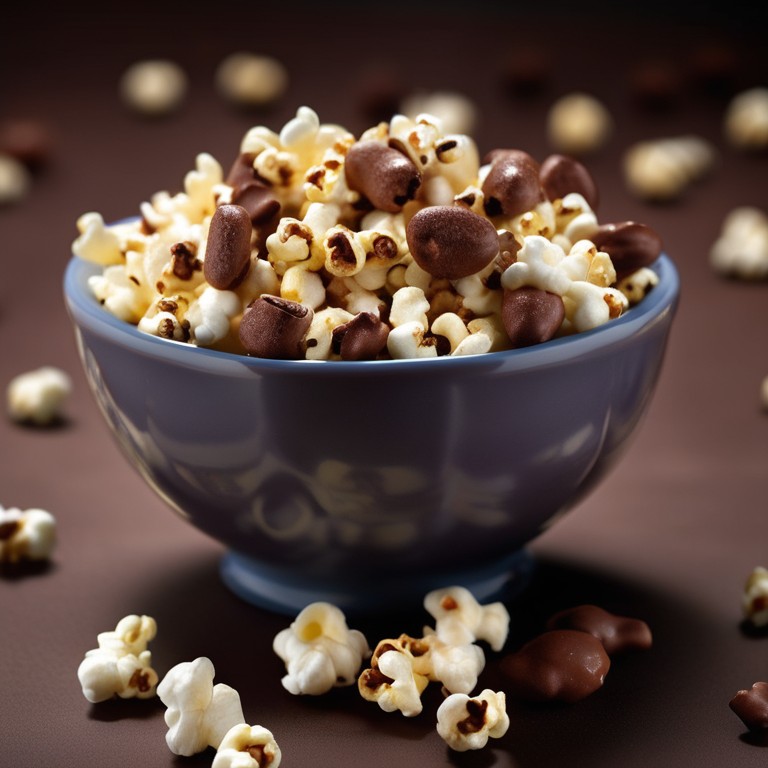 Pipoca de Chocolate com Manteiga