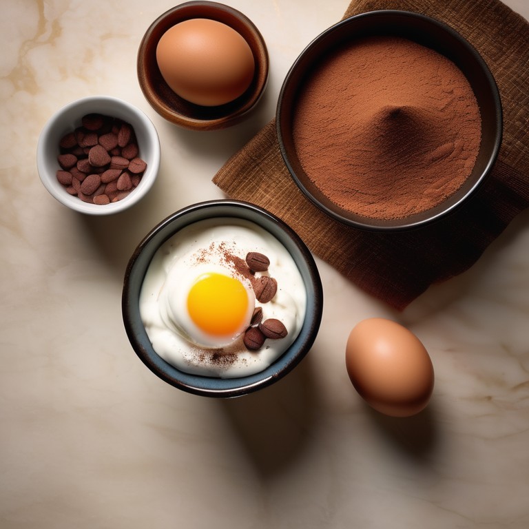 Yaourt aux Œufs et Cacao