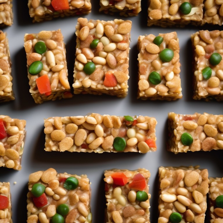 Barres céréales salées aux protéines végétales sans sauce soja