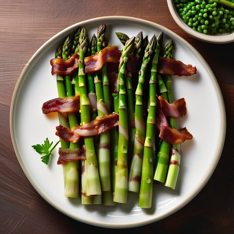 Plat d'Asperges Vertes Délicieux