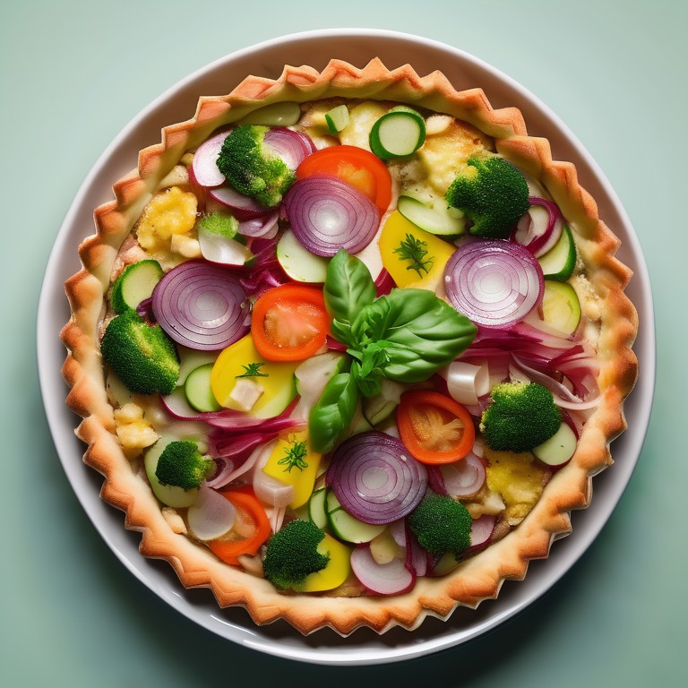 Tarta de Atún y Verduras