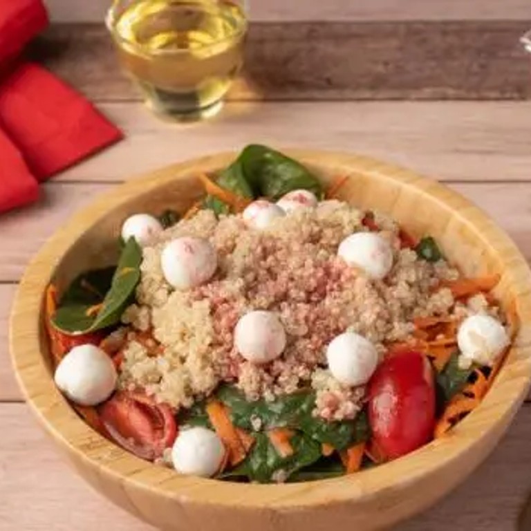 Ensalada de Quinoa y Espinaca