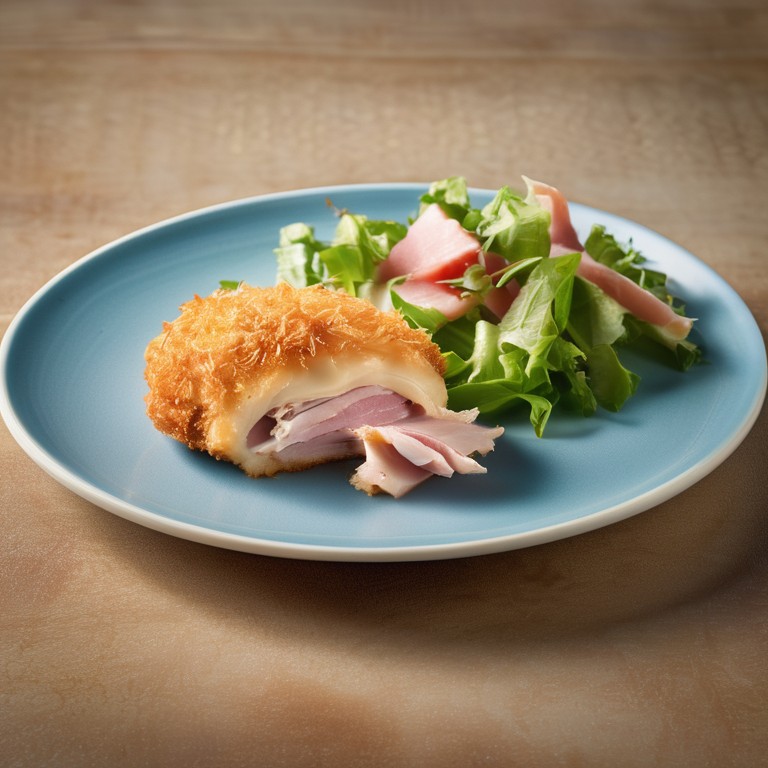 Cordon Bleu avec du Poulet Effiloché