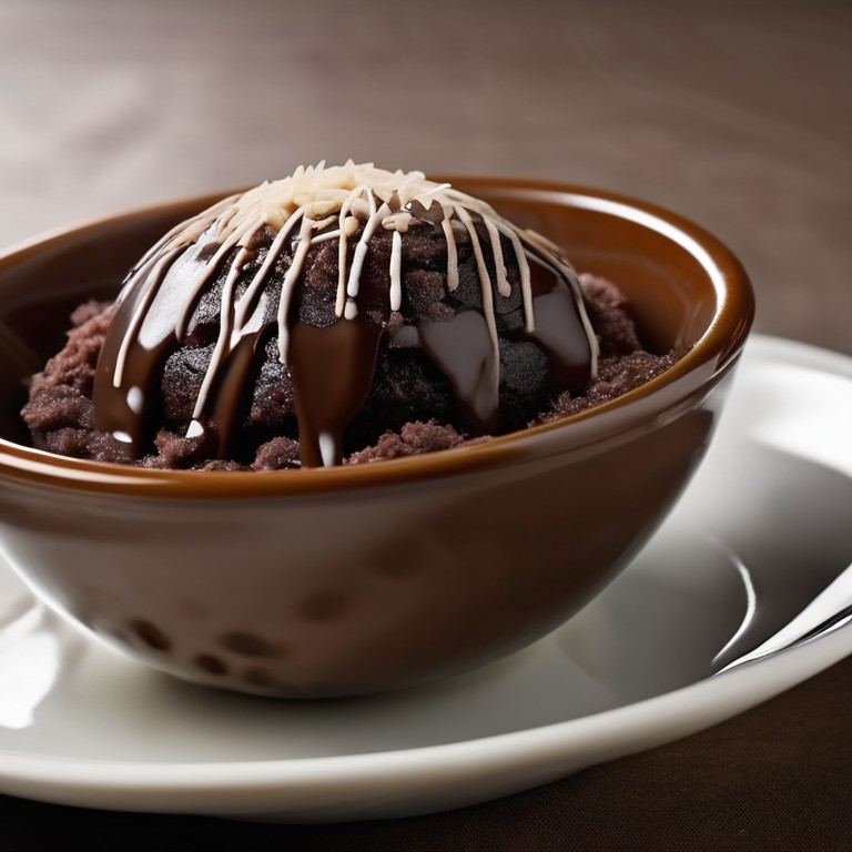 Kucenglasur mit Raspelschokolade