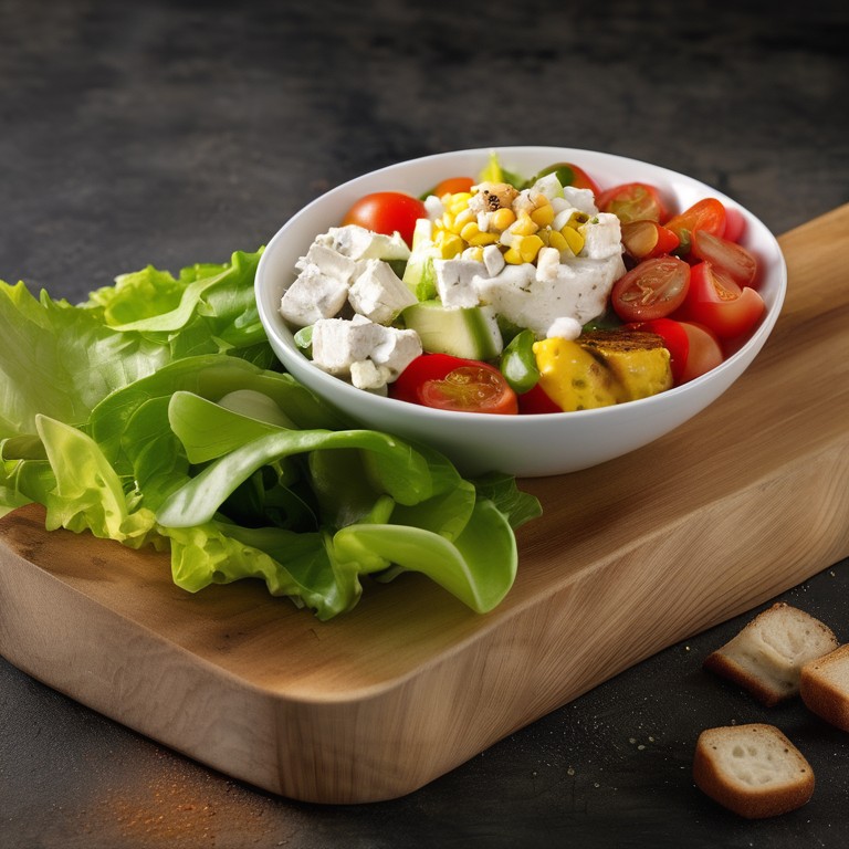 Salade Tzatziki au Thon et Chèvre Chaud