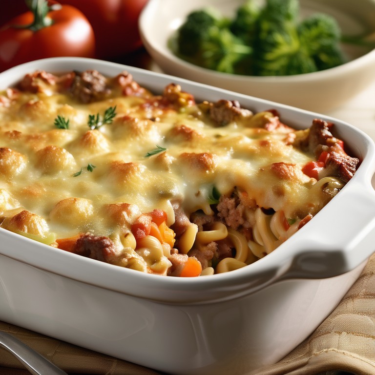 Gratin de Légumes et Fromage de Viande